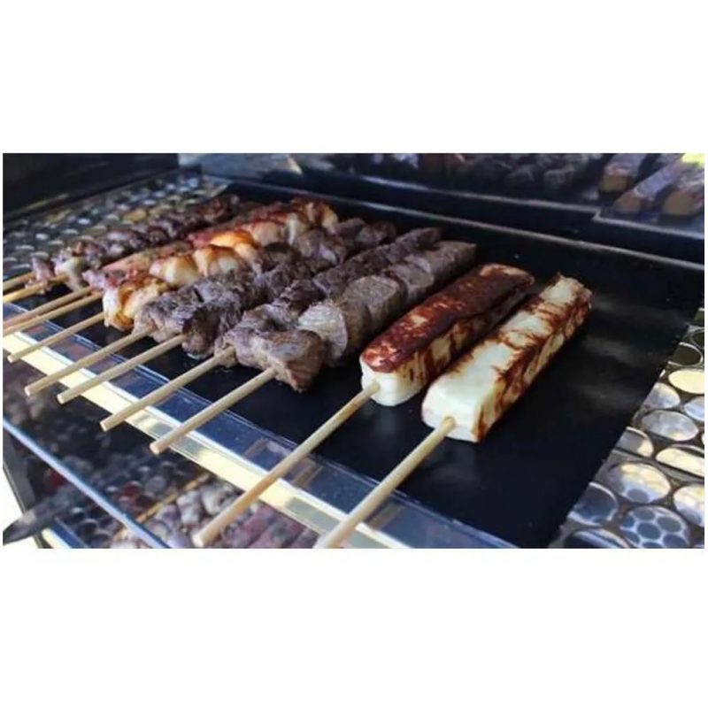 Manta Antiaderente para Churrasco | Reutilizável e Resistente ao Calor