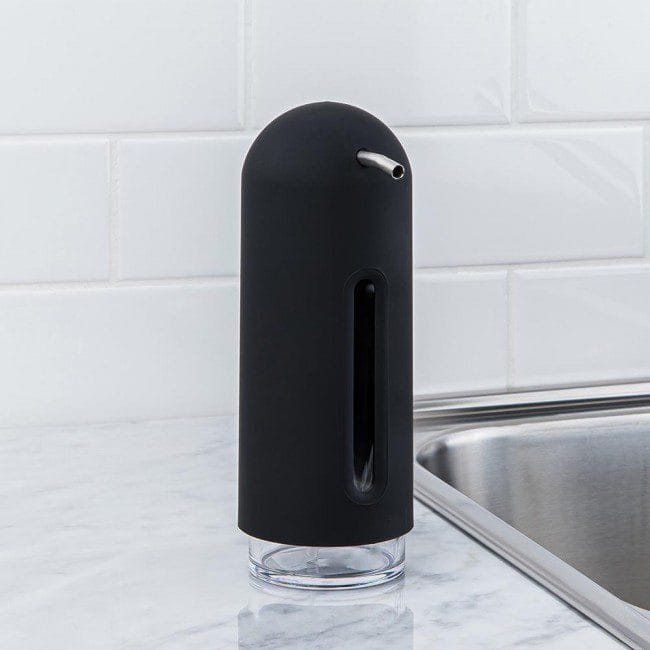 Dispenser de Sabão Líquido Penguin Preto | Design Moderno e Funcional
