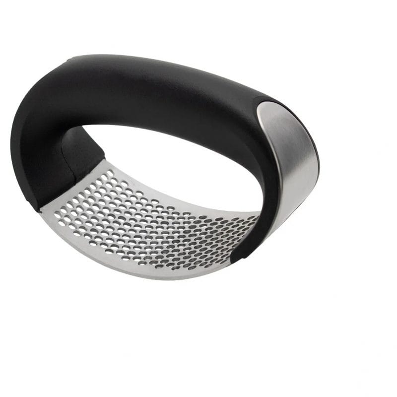 Amassador de Alho Inox | Espremedor e Triturador Ergonômico