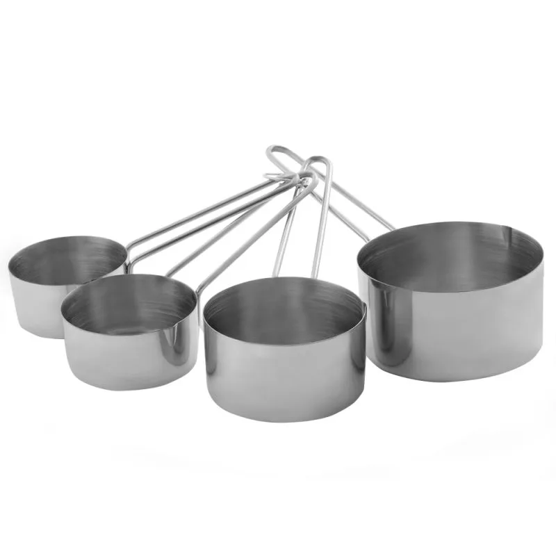Xícaras Medidoras 4 Peças | Conjunto para Cozinha Preciso