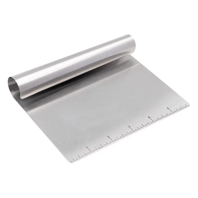 Espátula de Inox para Massas | Raspador Profissional