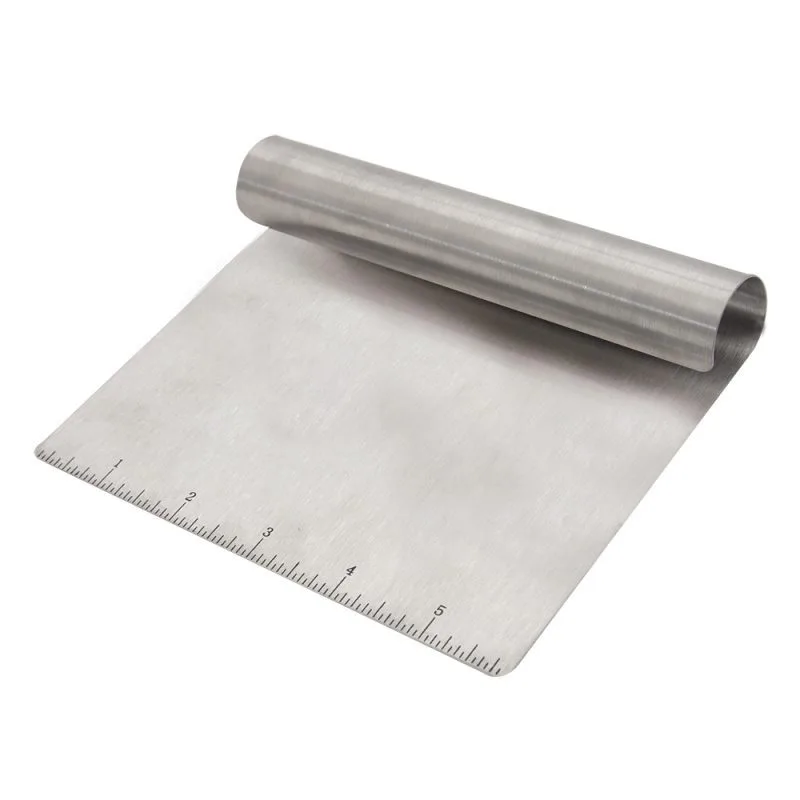 Espátula de Inox para Massas | Raspador Profissional