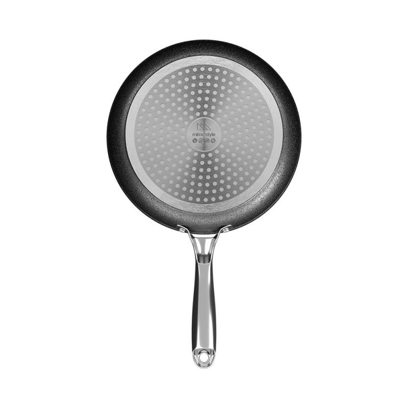 Frigideira Inox Antiaderente Black Rock 1,7l 24cm