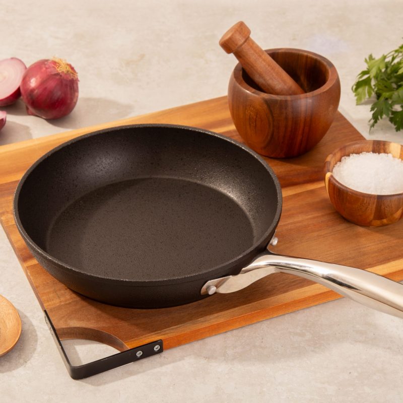 Frigideira Inox Antiaderente Black Rock 1,7l 24cm