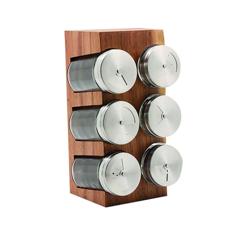 Porta Condimentos Acácia Wood