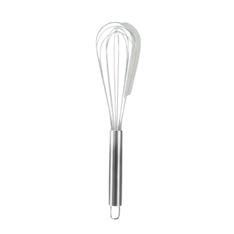 Batedor fouet com raspador de silicone