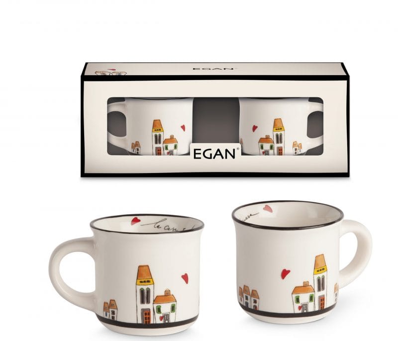 Conjunto Xícaras Espresso 80ml Le Casette | Conjunto Xícaras Espresso 80ml Le Casette