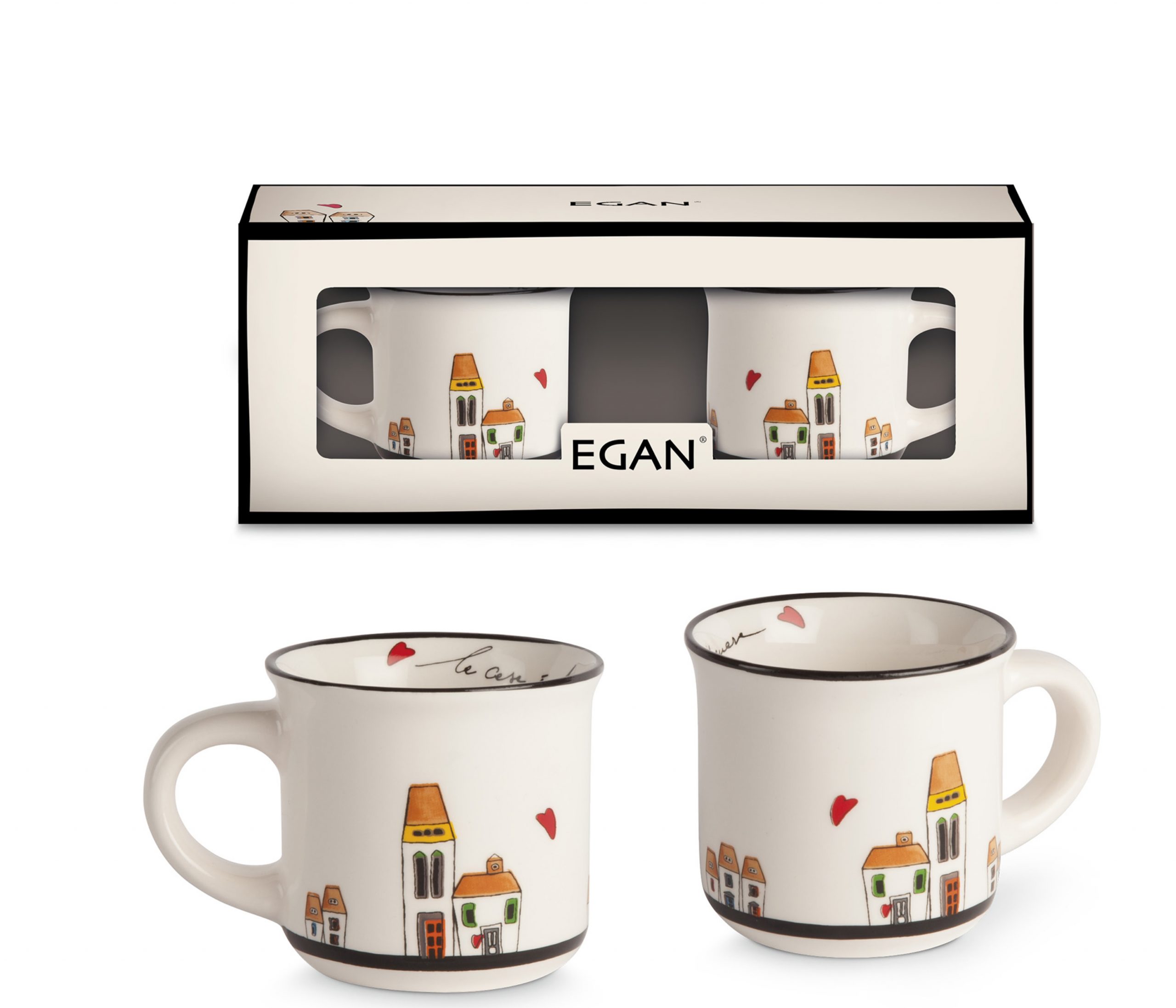 conjunto xícaras espresso 80ml le casette