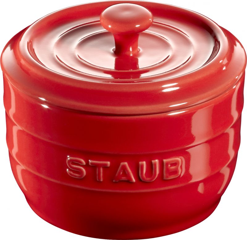 Porta sal staub 11cm – cerâmica vermelha