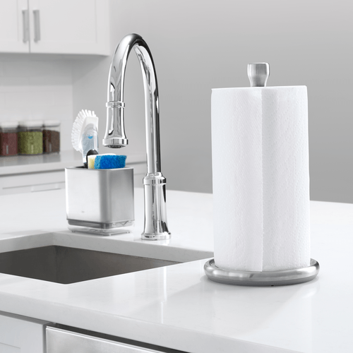 Suporte Porta Rolo Steel em Aço Inox 14,5×7,8×8,1cm