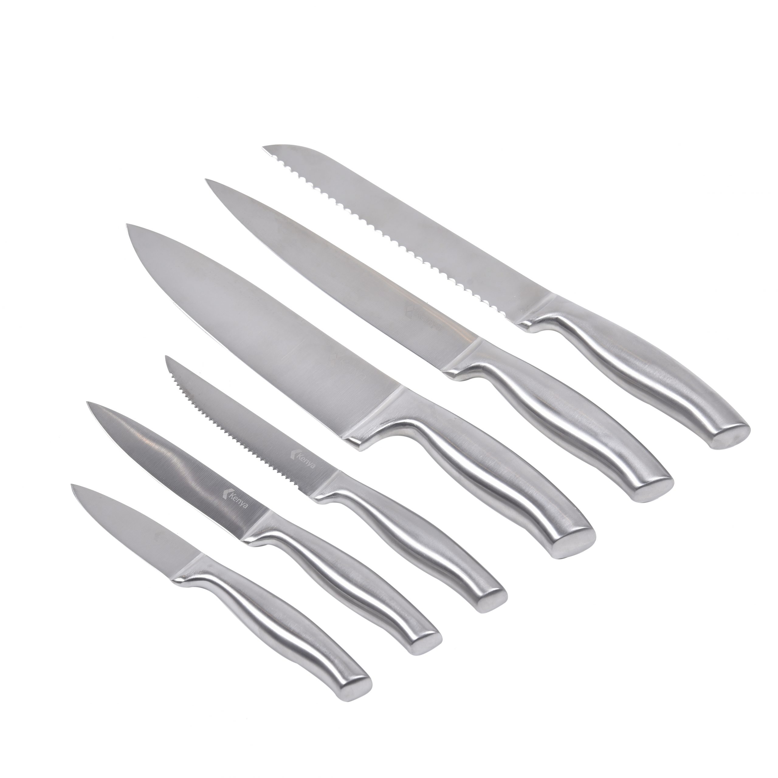 Bloco de Facas 7 Peças Aço Inox - Imagem 2