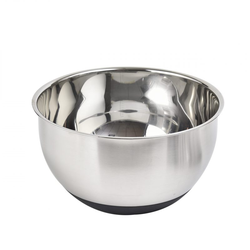 Kit 5 Peças Bowl e Ralador em Aço Inox