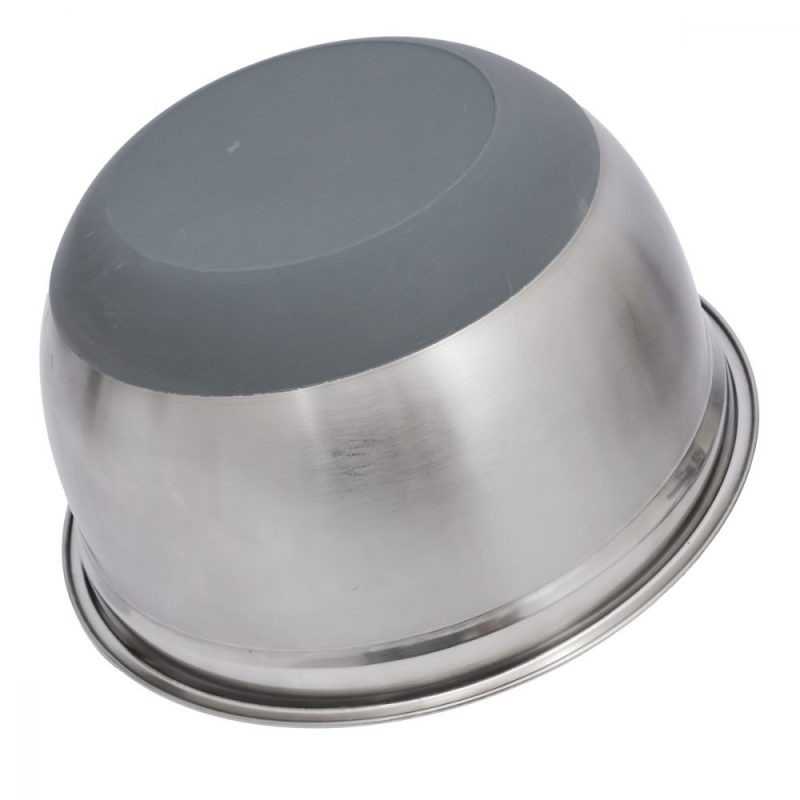 Bowl Inox Silicone 21 cm