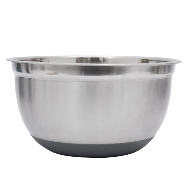 Bowl Inox Silicone 21 cm