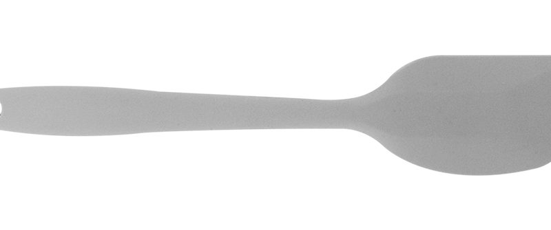 Espátula grande silicone grey
