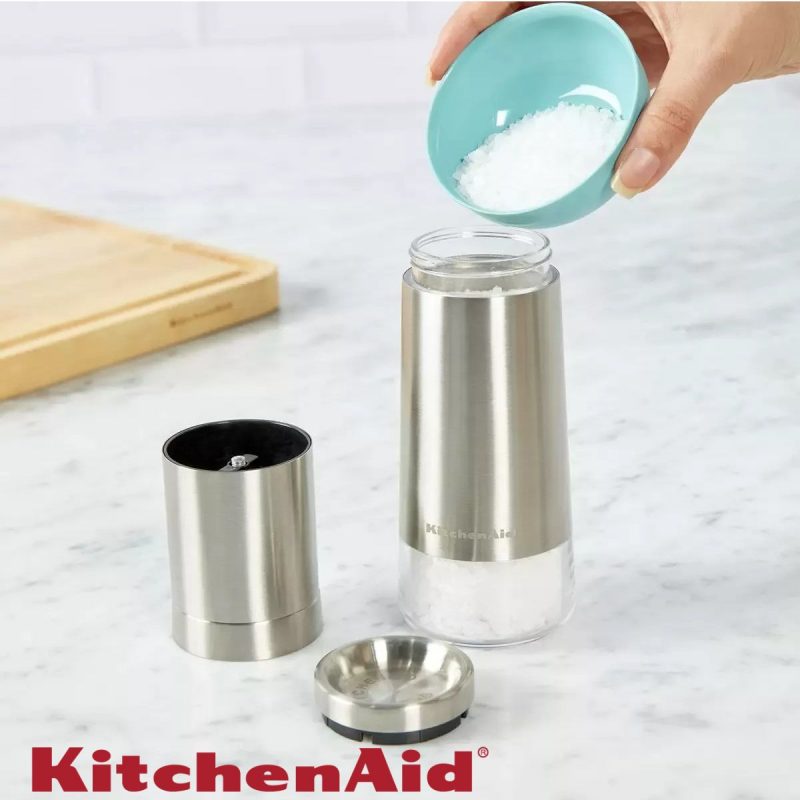 Conjunto Moedor de Sal e Pimenta Manual 2 Peças KitchenAid