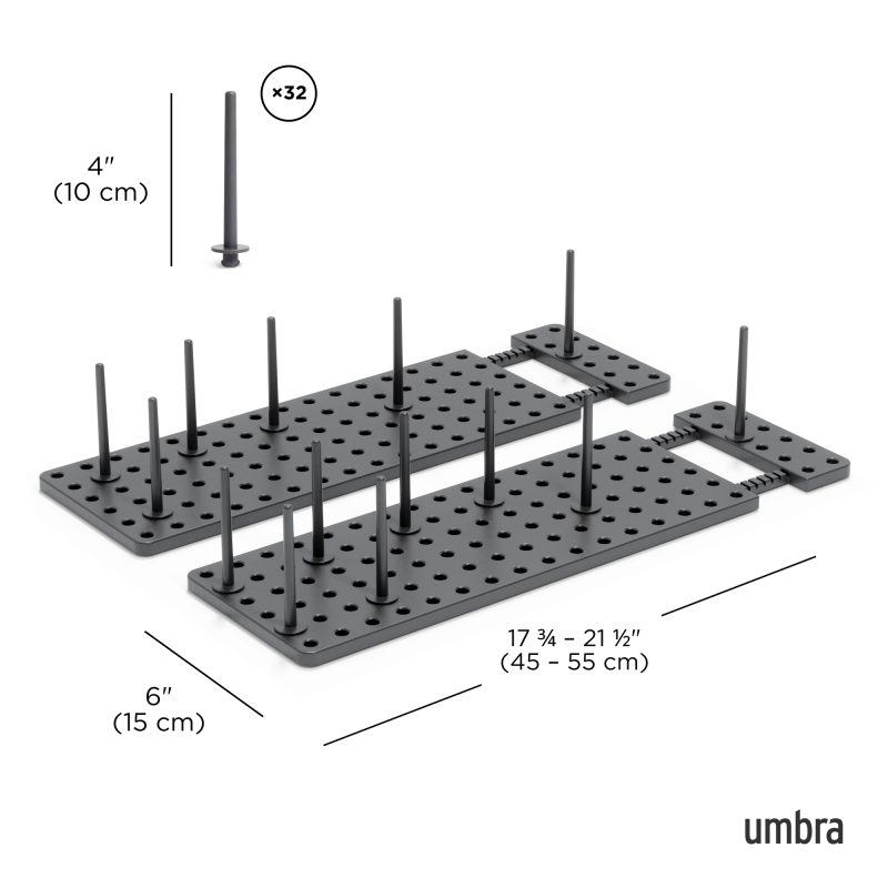 Organizador de Cozinha Ajustável Peggy | Extensível e Modular