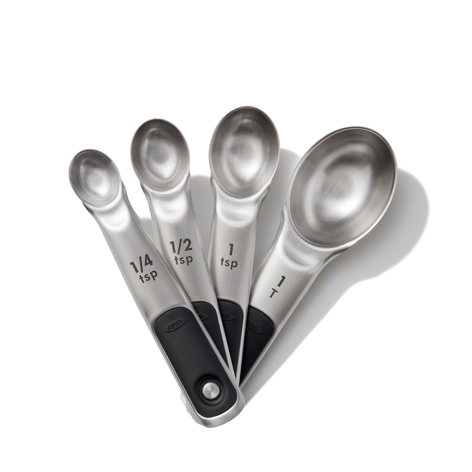 Conjunto de 4 Colheres Medidoras em Aço Inox - Imagem 2