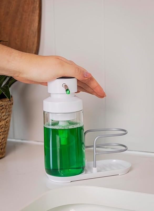 Saboneteira Porta Esponja 355ml Dispenser 2 em 1 KitchenAid
