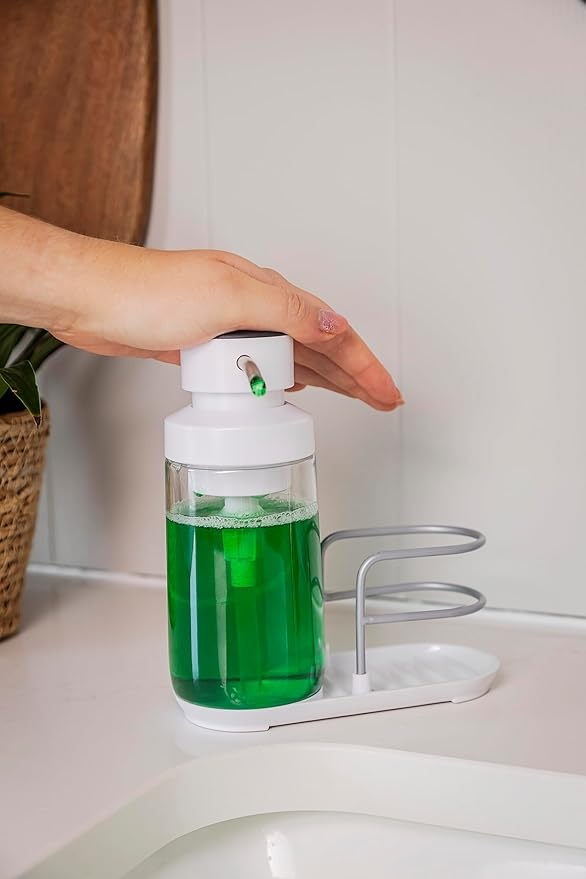 Saboneteira Porta Esponja 355ml Dispenser 2 em 1 KitchenAid - Imagem 3