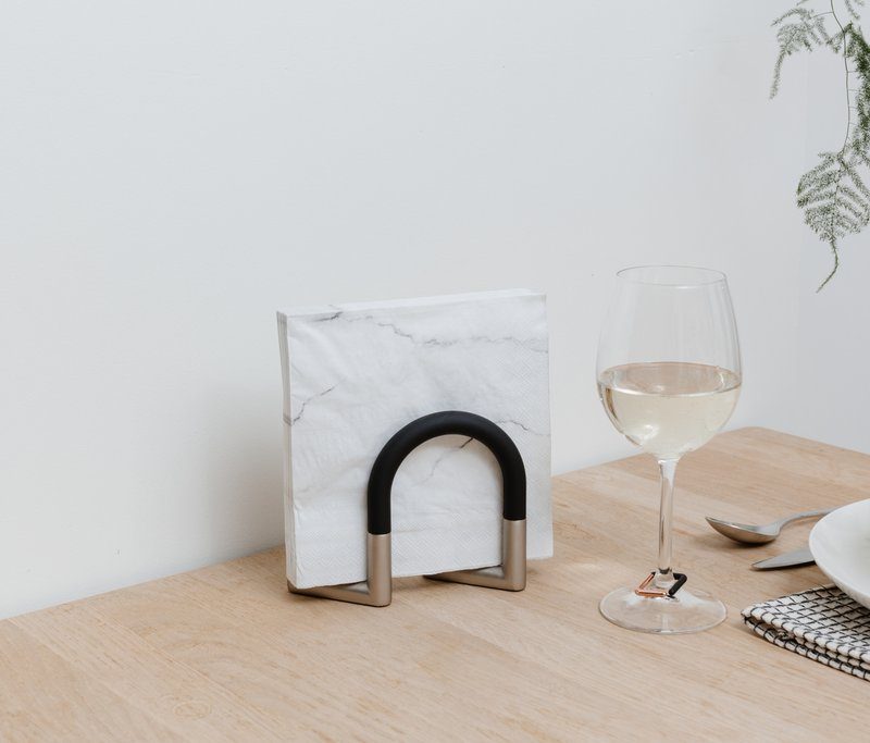 Porta guardanapos swivel – suporte dobrável