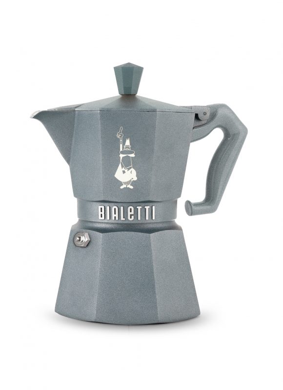 Moka Express Exclusive Cinza 3 xícaras Bialetti