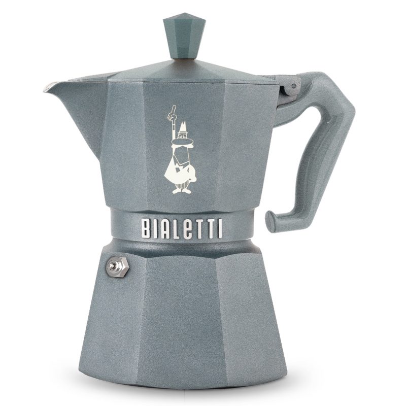 Moka Express Exclusive Cinza 3 xícaras Bialetti