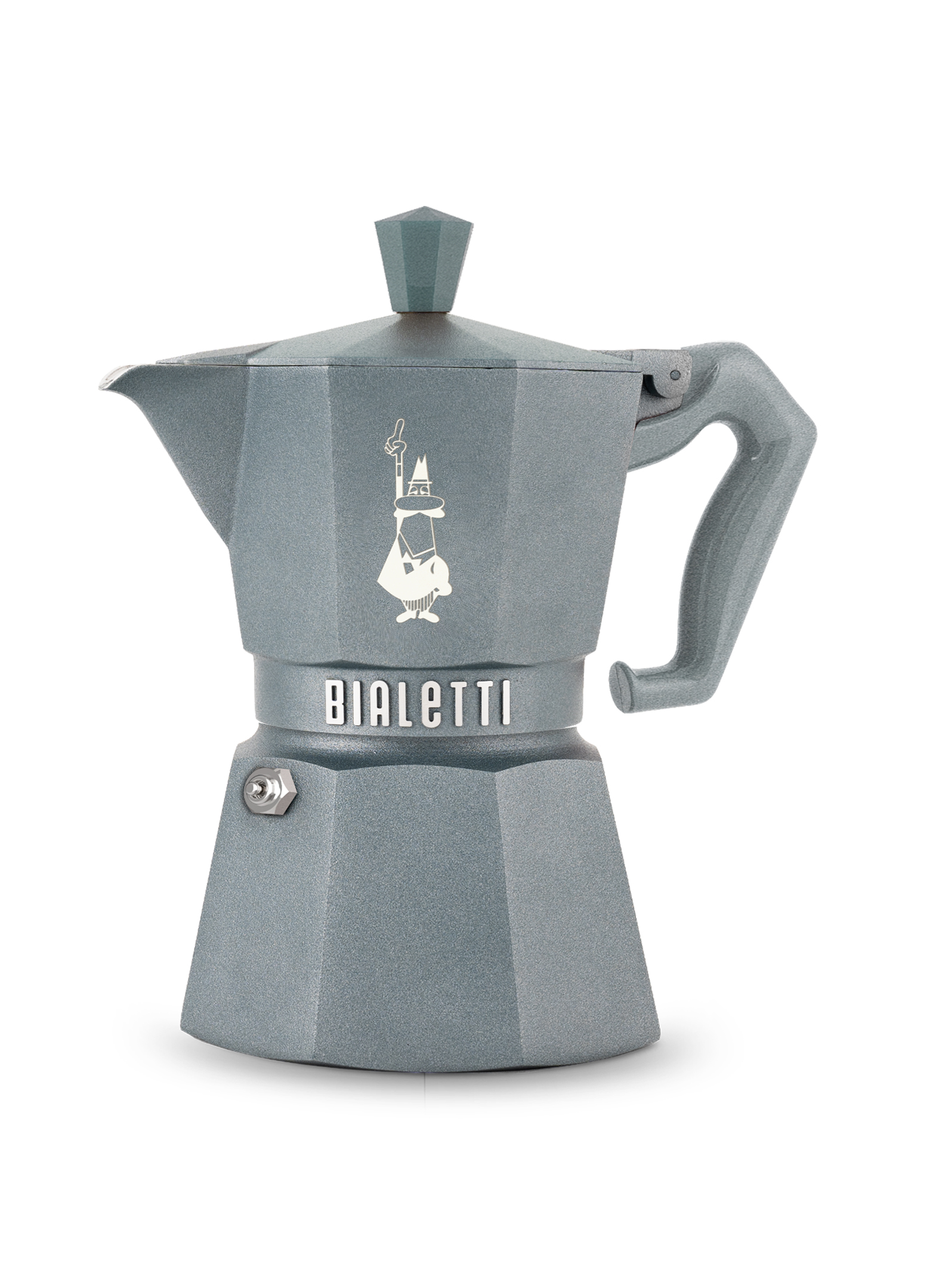 Moka Express Exclusive Cinza 3 xícaras Bialetti