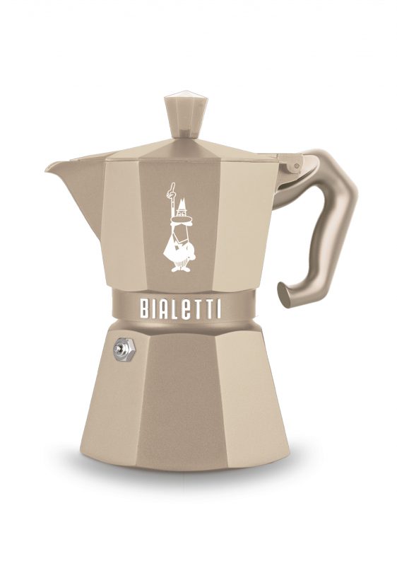 Moka Express Exclusive Areia 3 xícaras Bialetti