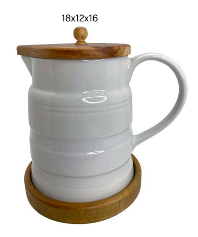 Jarra com tampa