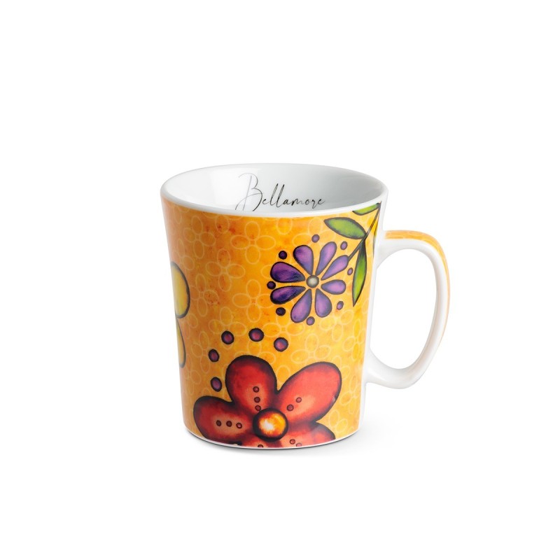 Caneca Bellamore laranja 430ml