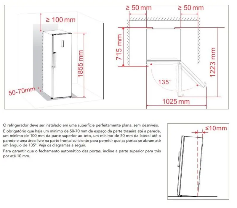 Refrigerador Inox DUO – ELETTROMEC