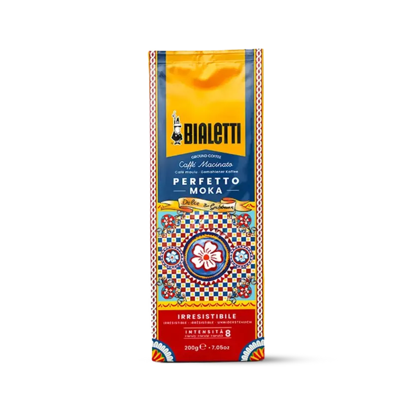 Café Perfetto Moka D&G Lata Carretto 200g Bialetti