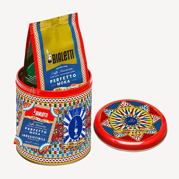 Café Perfetto Moka D&G Lata Carretto 200g Bialetti