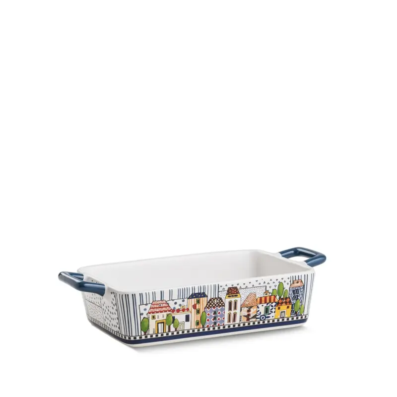 Travessa retangular Paese Mio 24,5 X 13cm