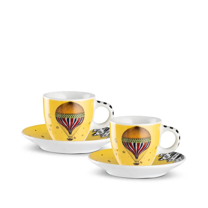 Conjunto 2 Xícaras Espresso Giramondo 100 ml